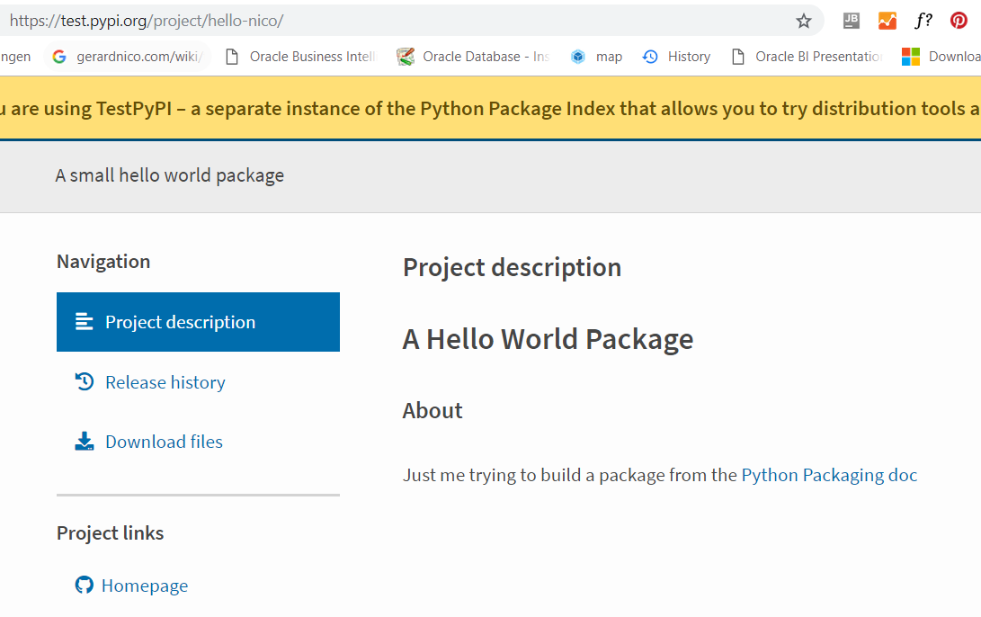 Python Test Pypi Hello Nico