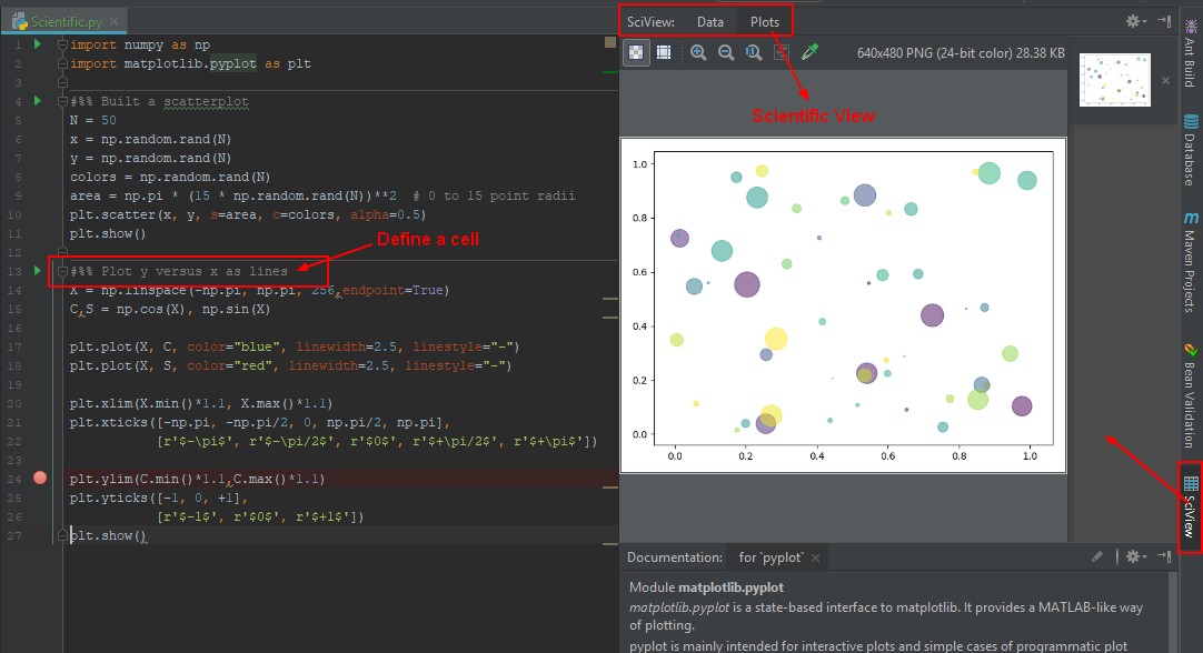 Idea Python Scientific