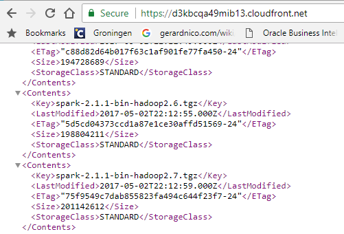 Sparklyr Available Version