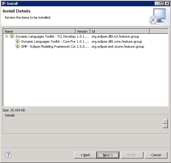 Eclipse New Software Dltk Tcl Prerequis
