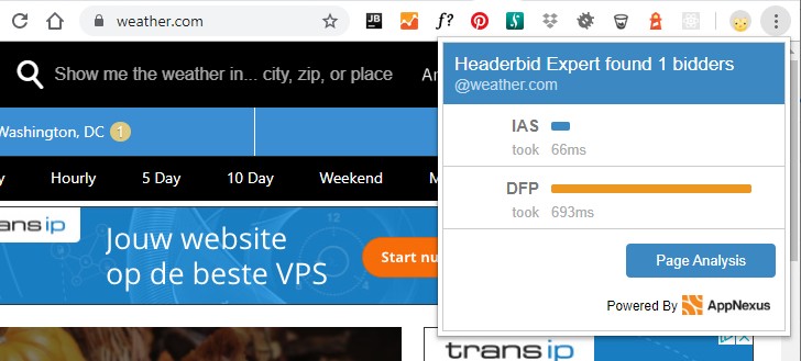 Header Bidding Expert On Weather