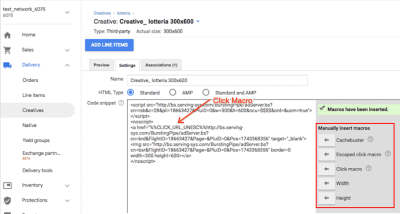 Macro Creative Admanager