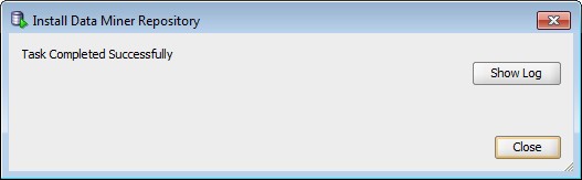 Odm Repository Task Installed Successfully