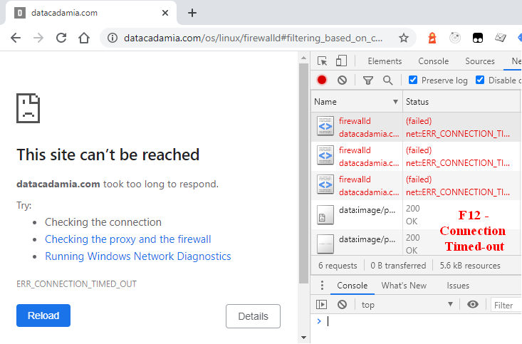 Chrome Site Cant Be Reached