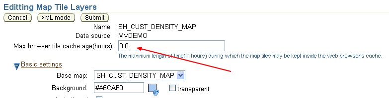 Mapviewer Cache Maptilelayer