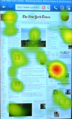 Eye Tracking New York Times