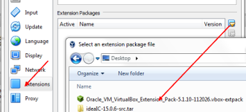 Virtualbox Extension Pack Installation