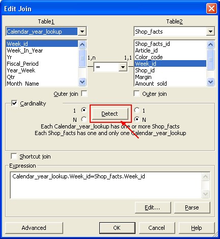 Bobj Cardinalities Detect Edit Join