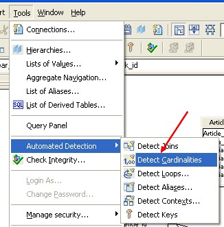 Bobj Cardinalities Detect Tools