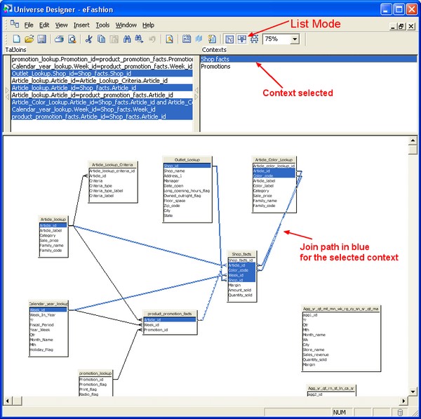 Bobj Context Structure Pane