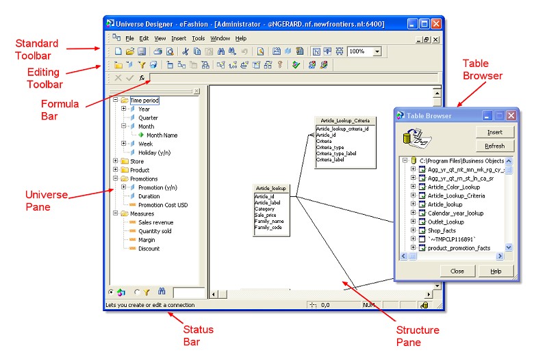 Bobj Designer User Interface