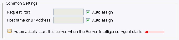 Bobj Server Auto Start Config
