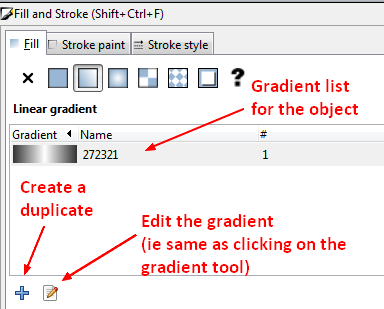 Fill Gradient Inkscape