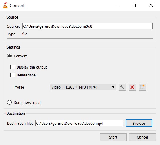 Vlc Convert M3u8 To Mp4
