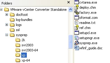 Vmware Sysrep Files