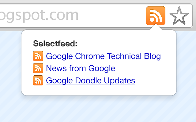 Chrome Rss Extension