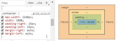 Css Horizontal Alignement Result