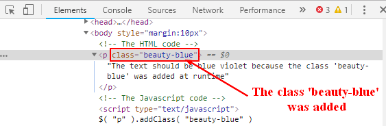 Class Html Beauty Blue Added
