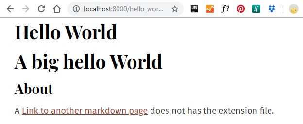 Gatsby Markdown Hello World